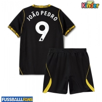 Chelsea Joao Pedro #9 Auswärts Trikotsatz Kinder 2026-27 Kurzarm (+ Kurze Hosen)